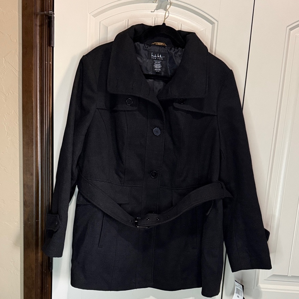 New Nicole Miller Trench Coat XXL